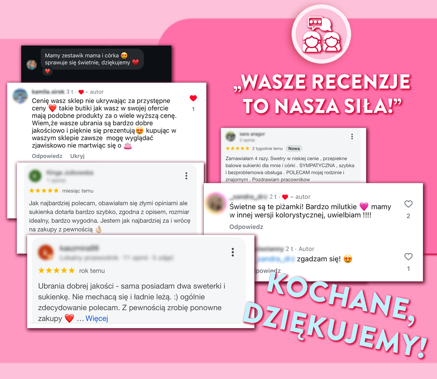 Wasze recenzje to nasza siła. 